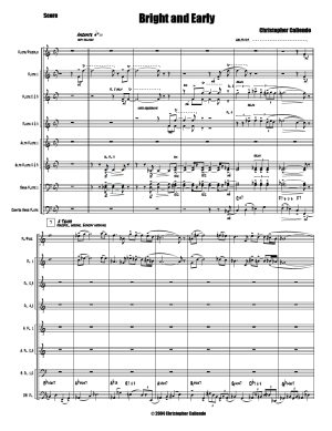 Bright Early Flute Orchestra - Piccolo | Flutes | Alto | Bass | Contra Bass