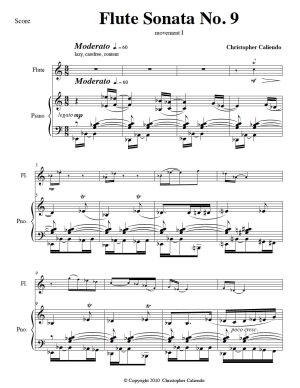 Flute Sonata No 9