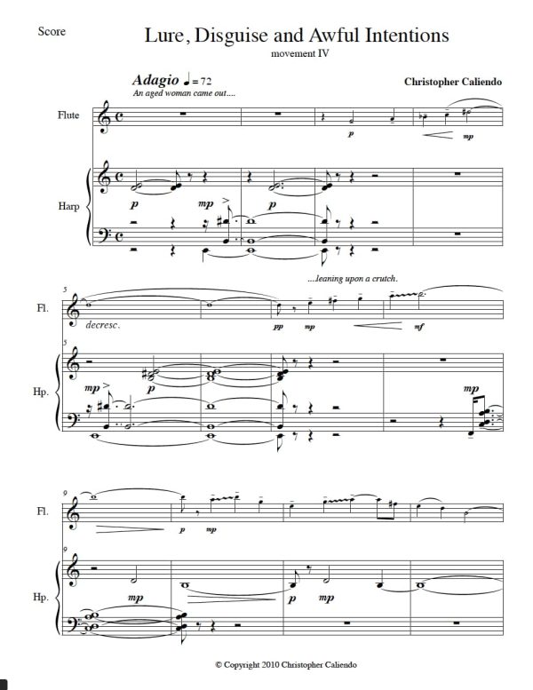 Hansel And Gretel - Flute | Harp | Caliendo World Music Publishing