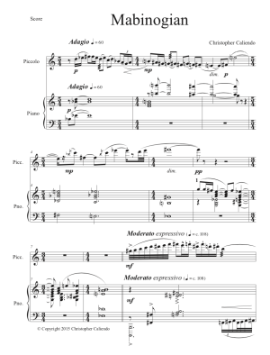Mabinogian - Piccolo | Piano