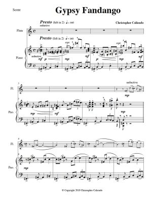 Gypsy Fandango - Flute | Piano