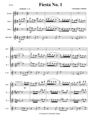Mariachi Music - 4 Flutes