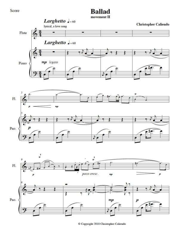 Flute Sonata No. 10 (The Norwegian Sonata)