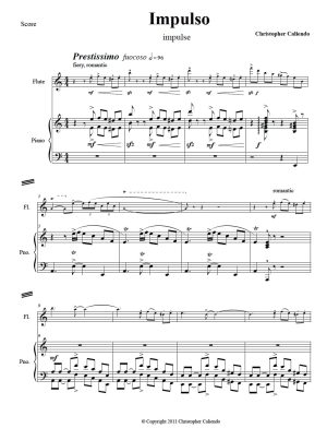 Impulso (impulse) - Flute | Piano
