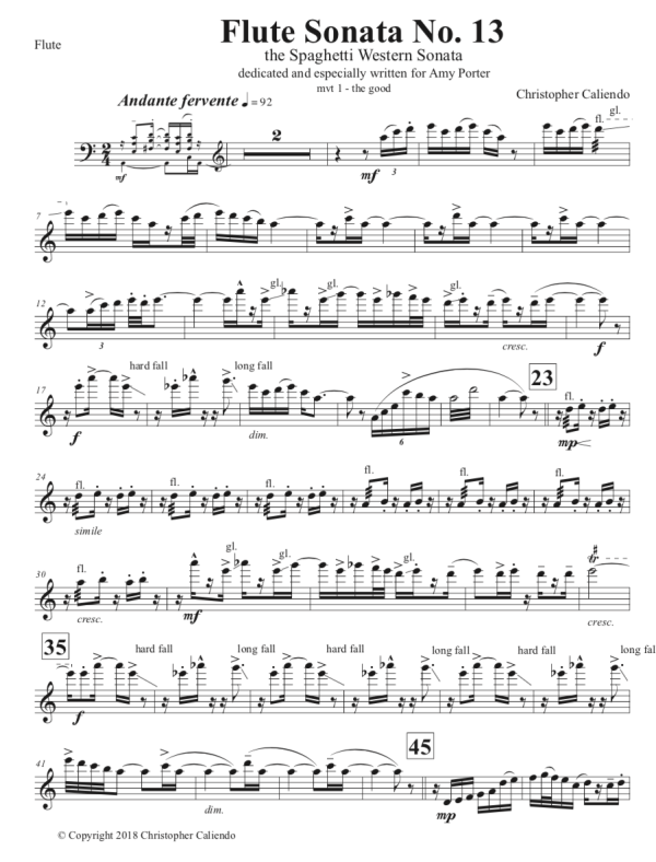 Flute Sonata No. 13