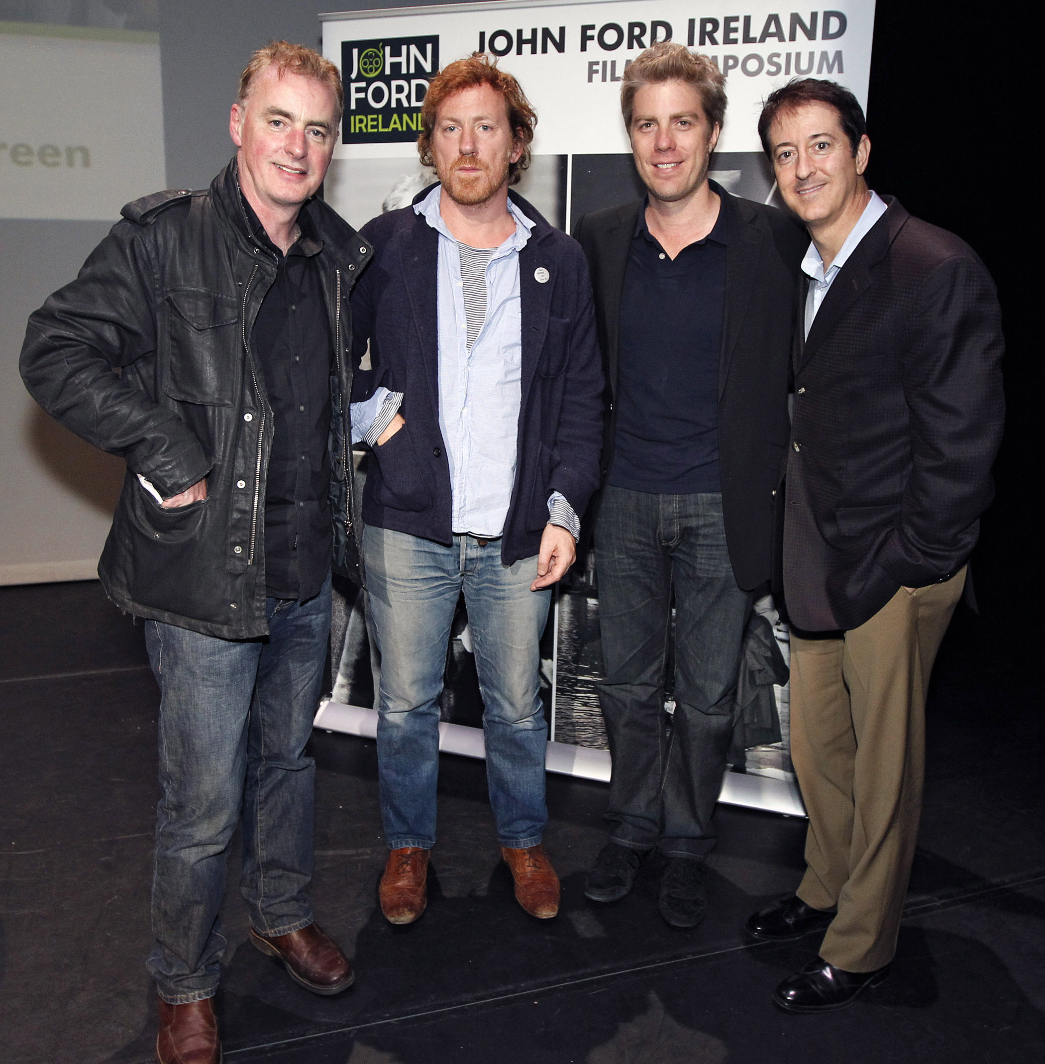 Dave Fanning, David Holmes, Kyle Eastwood &Amp; Christopher Caliendo Were Pictured At The Music For The Screen Workshop, At The Project Arts Centre, Dublin, As Part Of The 1St John Ford Ireland Film Symposium, On 9Th  June 2012. Www.johnfordireland.org For Full Programme Information And Tickets.
Copyright Notice: