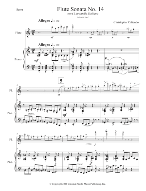 Flute Sonata No 14
