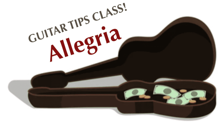 Allegria! Guitar Tips